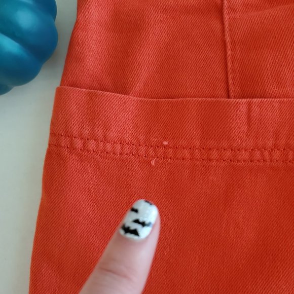 BDG Red Mini Skirt - Picture 8 of 11